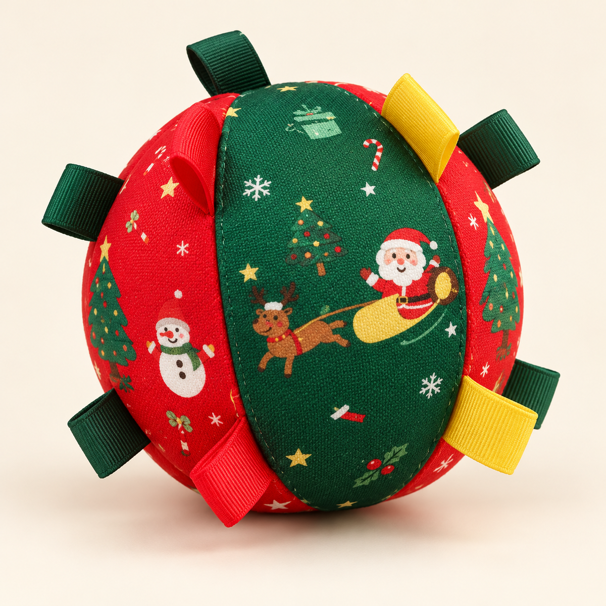 JinglePawBall™ Christmas Squeaky Dog Ball